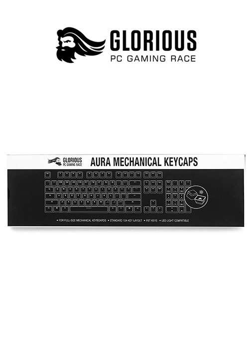Aura Mechanical KeyAll / Caps Aura - Full Size (Glorious)