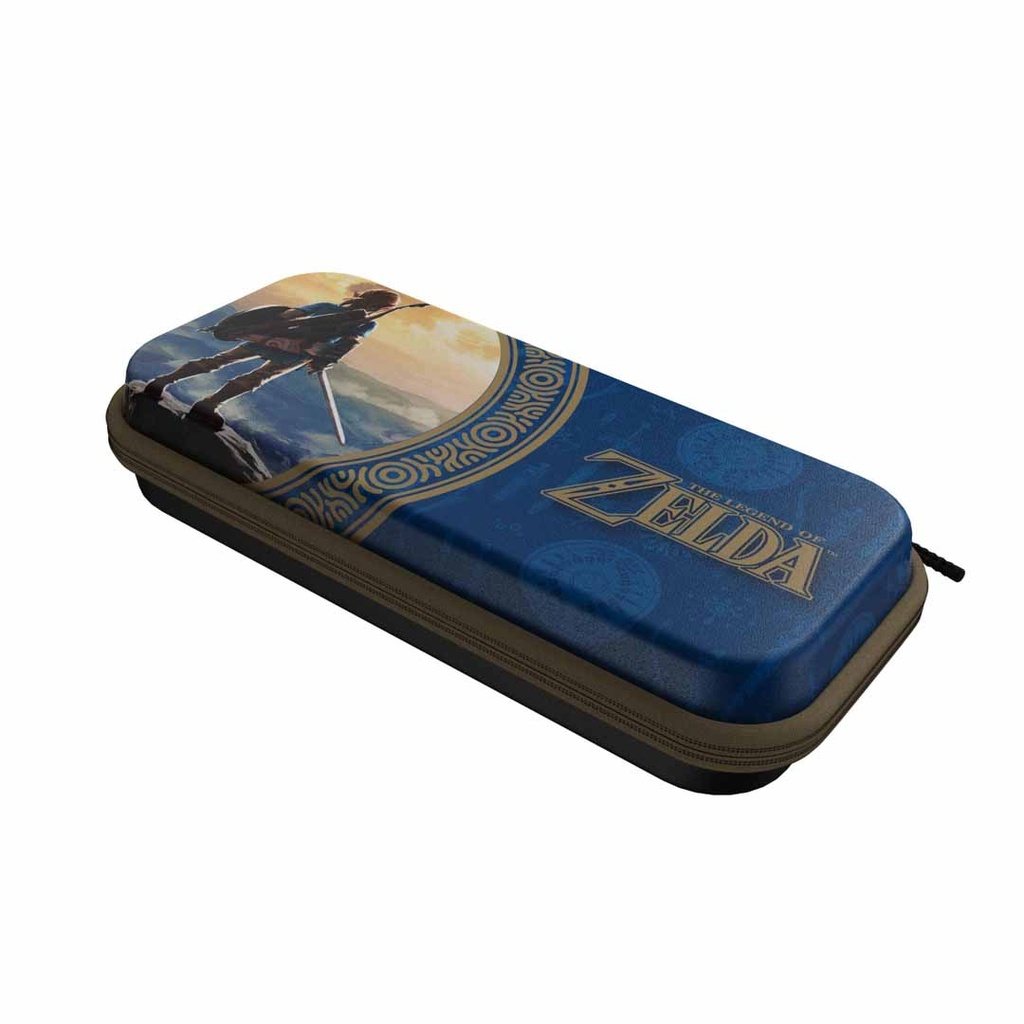 PDP THE LEGEND OF ZELDA HYRULE TRAVEL CASE DELUX BLUE NS/LITE/OLED