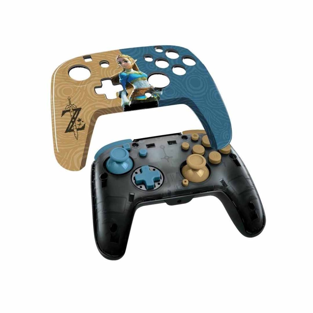 PDP FACEOFF DELUXE ZELDA BREATH -AUDIO WIRED CONTROLLER NS & OLED