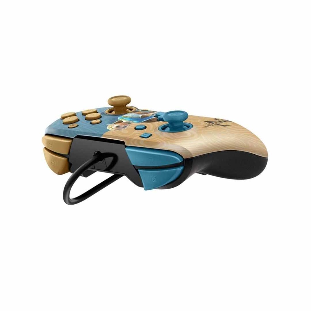 PDP FACEOFF DELUXE ZELDA BREATH -AUDIO WIRED CONTROLLER NS & OLED