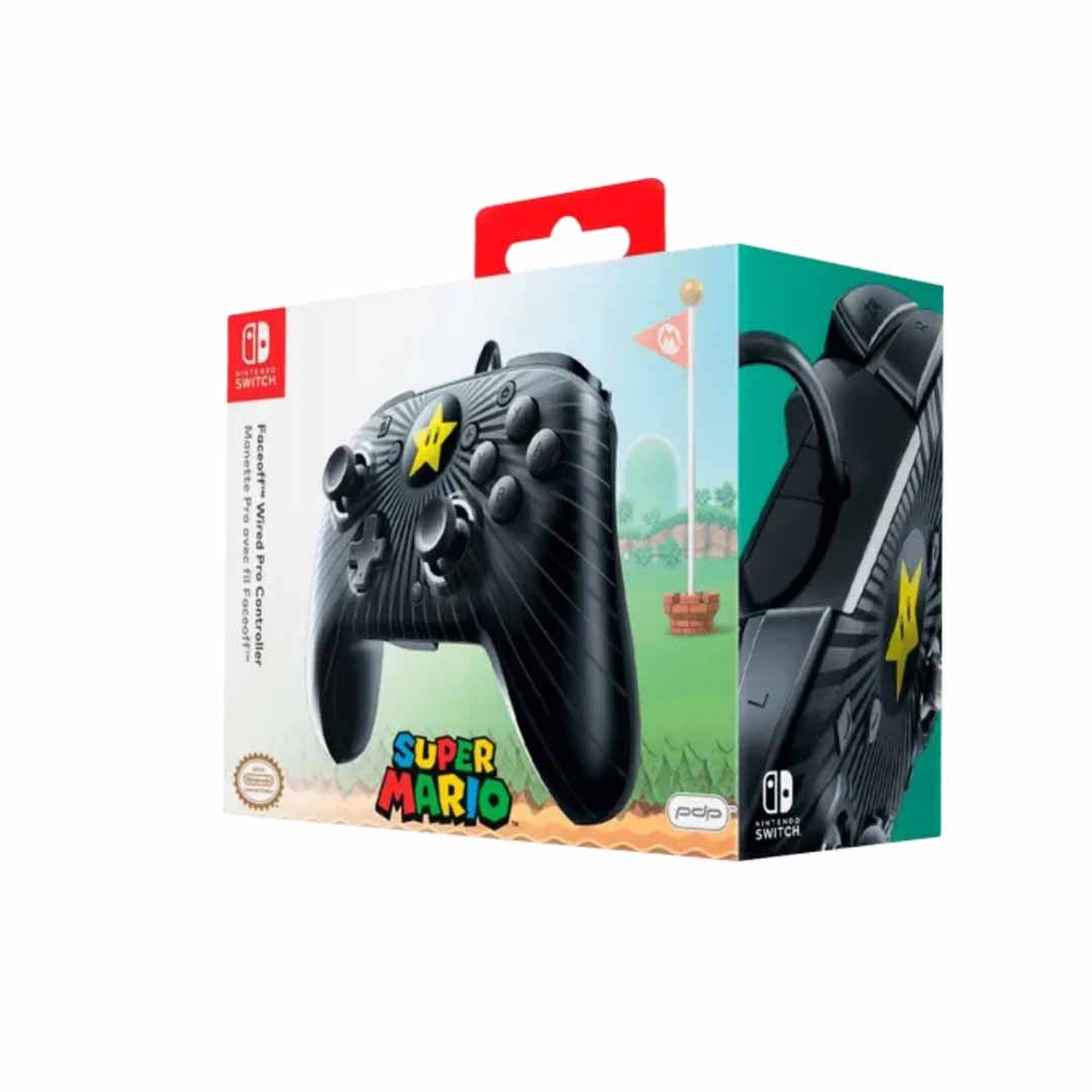 PDP STAR MARIO FACEOFF WIRED PRO CONTROLLER NS