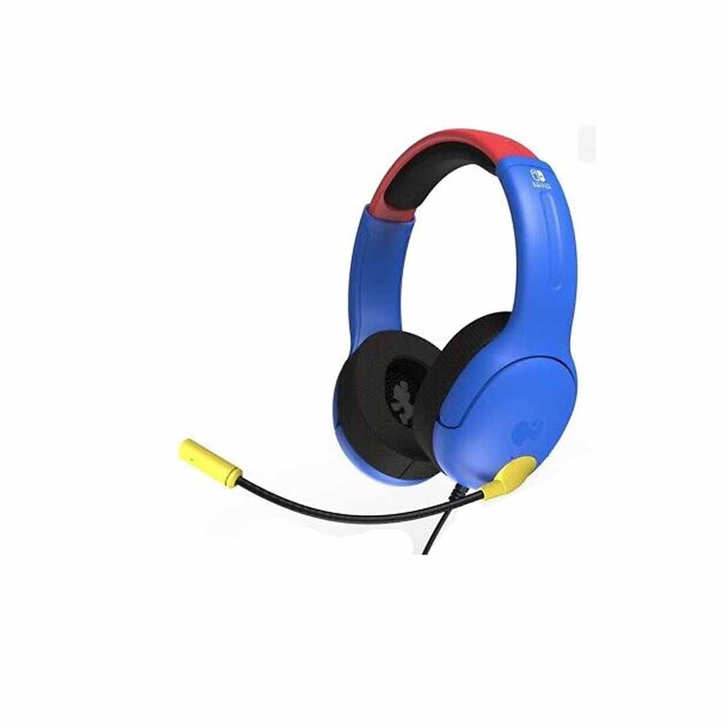 PDP AIRLITE MARIO DASH-WIRED HEADSET AND REMATCH WIRED CONTROLLER BUNDLE-NS-LITE & OLED