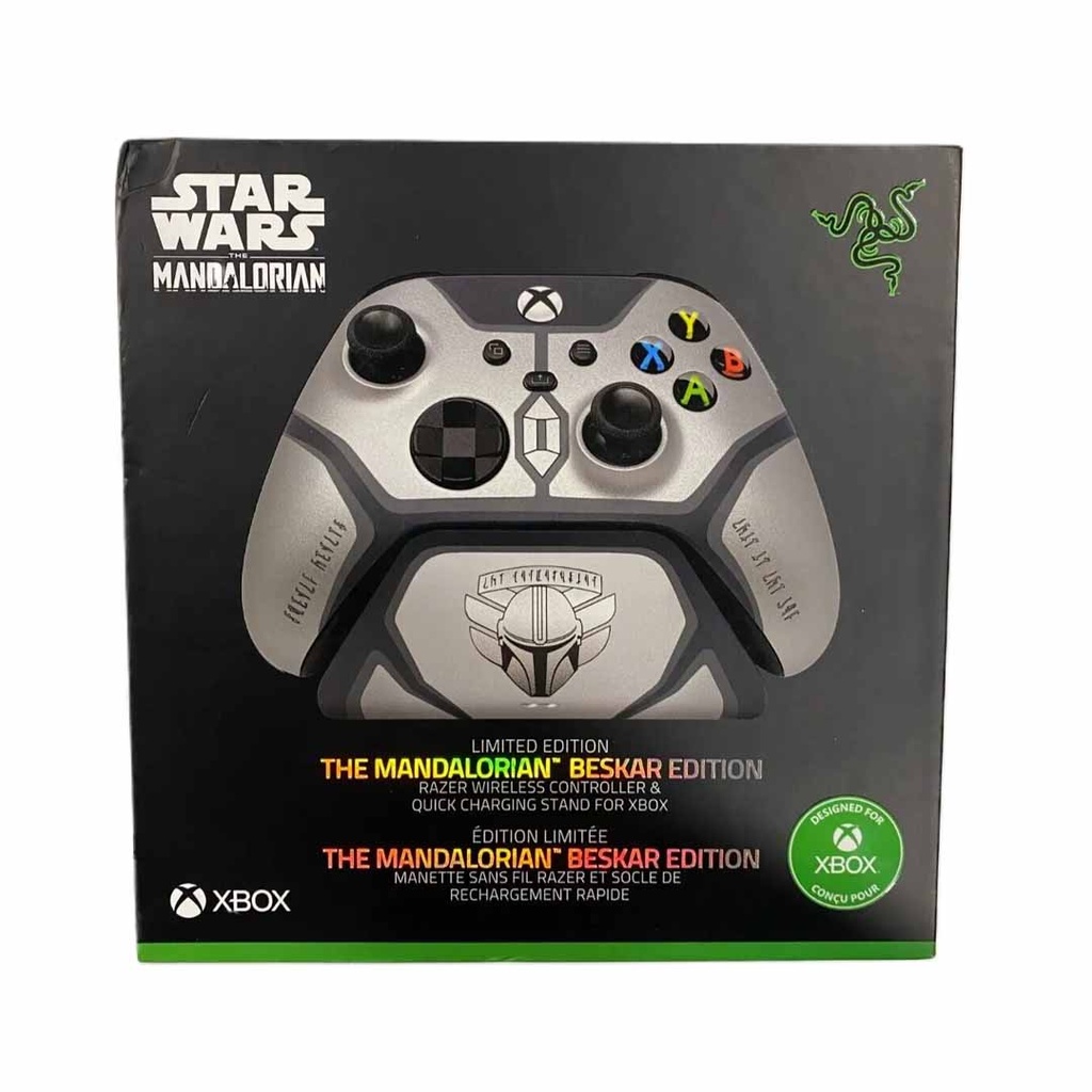 XBOX Wireless Controller + Charging Stand The Mandalorian Beskar Edition