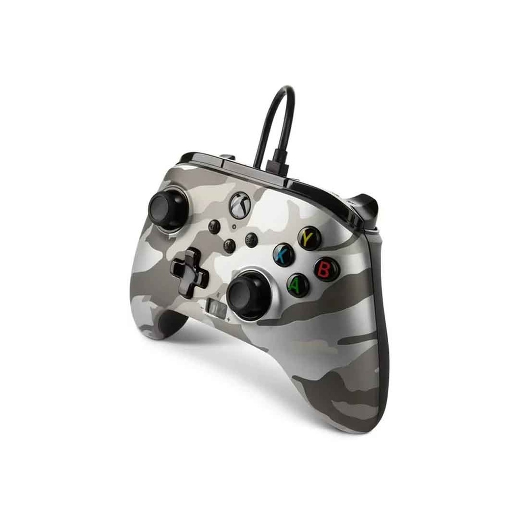 POWER A SERIES X ENHANCED WIRED CONTROLLER METALLIC ARCTIC CAMO XBX/XBX ONE