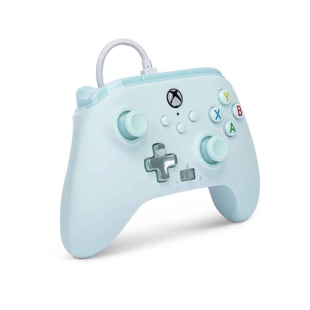 POWER A SERIES X ENHANCED WIRED CONTROLLER COTTON CANDY BLUE XBX/XBX ONE