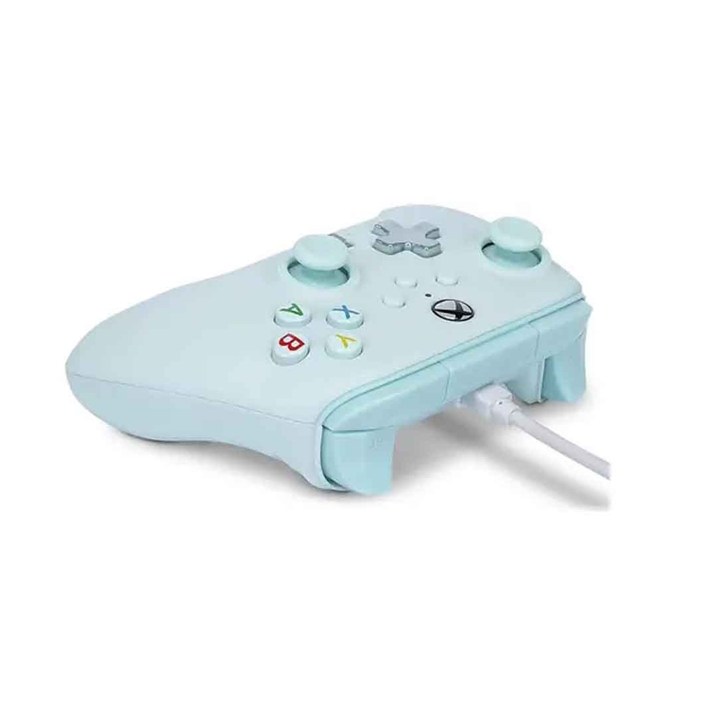 POWER A SERIES X ENHANCED WIRED CONTROLLER COTTON CANDY BLUE XBX/XBX ONE
