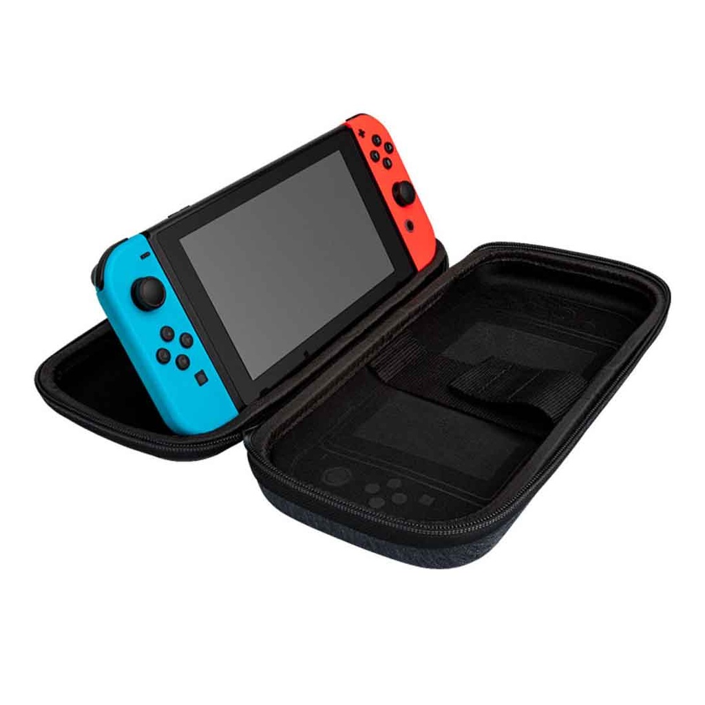 PDP ZELDA BREATH OF THE WILD- SLIM DELUXE TRAVEL CASE-NEGRO/ORO-NS LITE