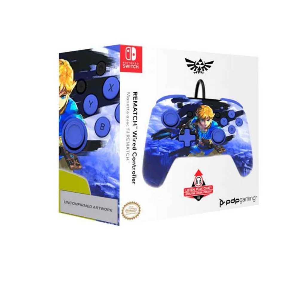 PDP LEGEND OF ZELDA WARRIOR THE LINK REMATCH WIRED CONTROLLER-NS
