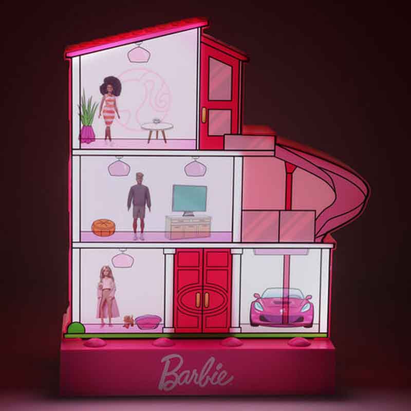 PALADONE Barbie Dreamhouse Light with Stickers