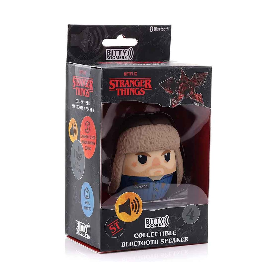 Bitty Boomers - Netflix Stranger Things Hopper Season4  Bluetooth spkrs