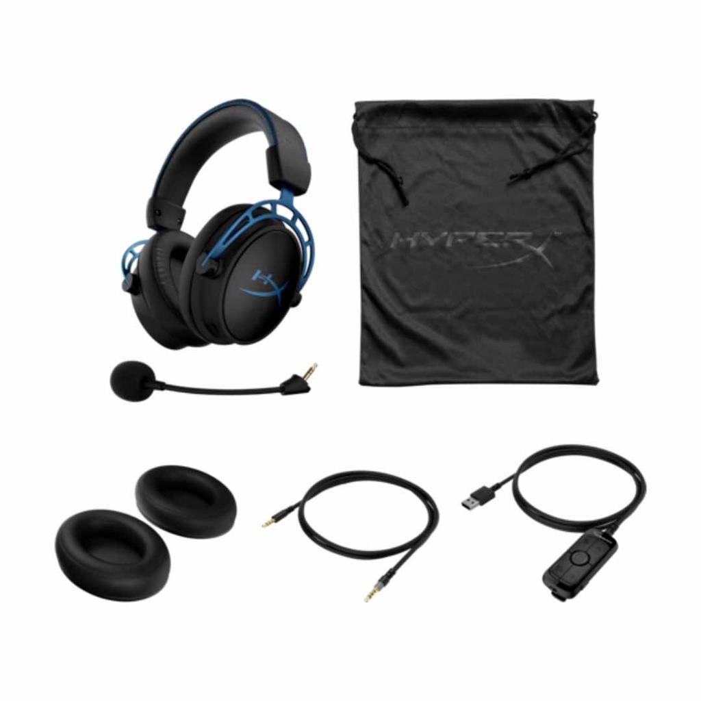 HyperX Cloud Alpha S - Gaming Headset (Black-Blue)