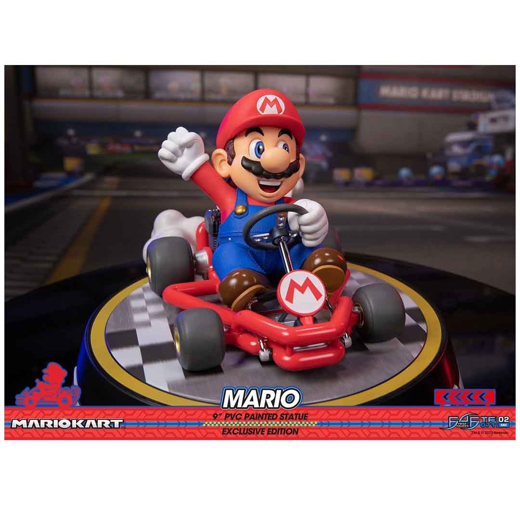 First 4 Figures - Mario Kart (Mario) (Collectors Edition) PVC Figures