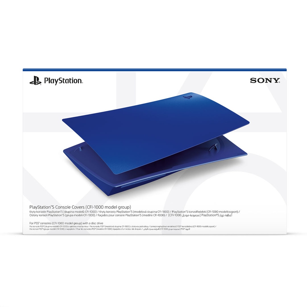 PS5 Console Disk Edition Cover - COBALT BLUE