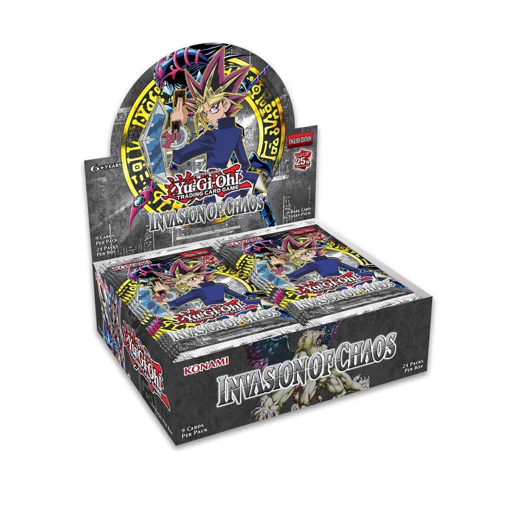 Konami - Yu Gi Oh TCG - Legendary Collection Reprint 2023 Invasion Of Chaos Booster