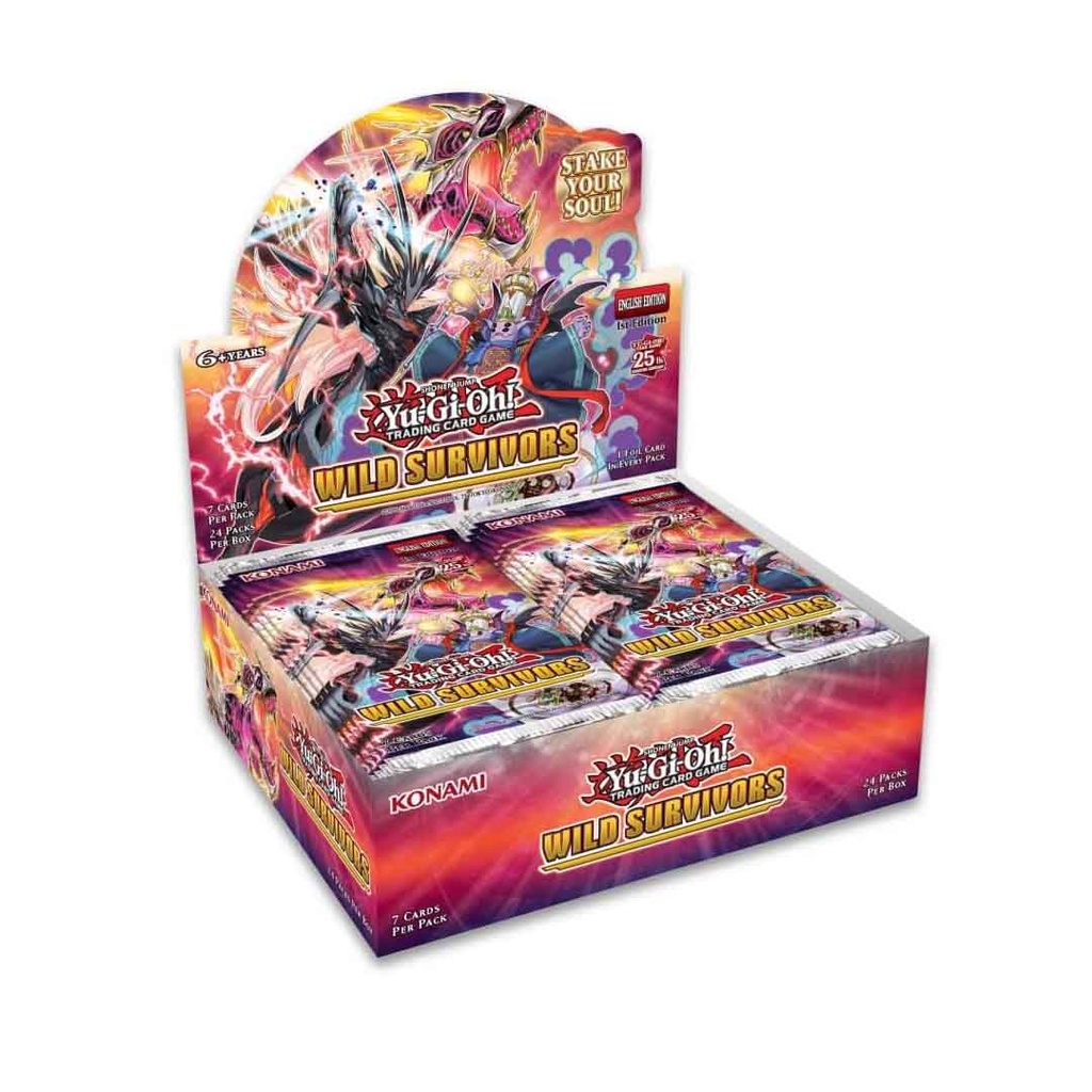 Konami - Yu Gi Oh TCG - Wild Survivors Booster