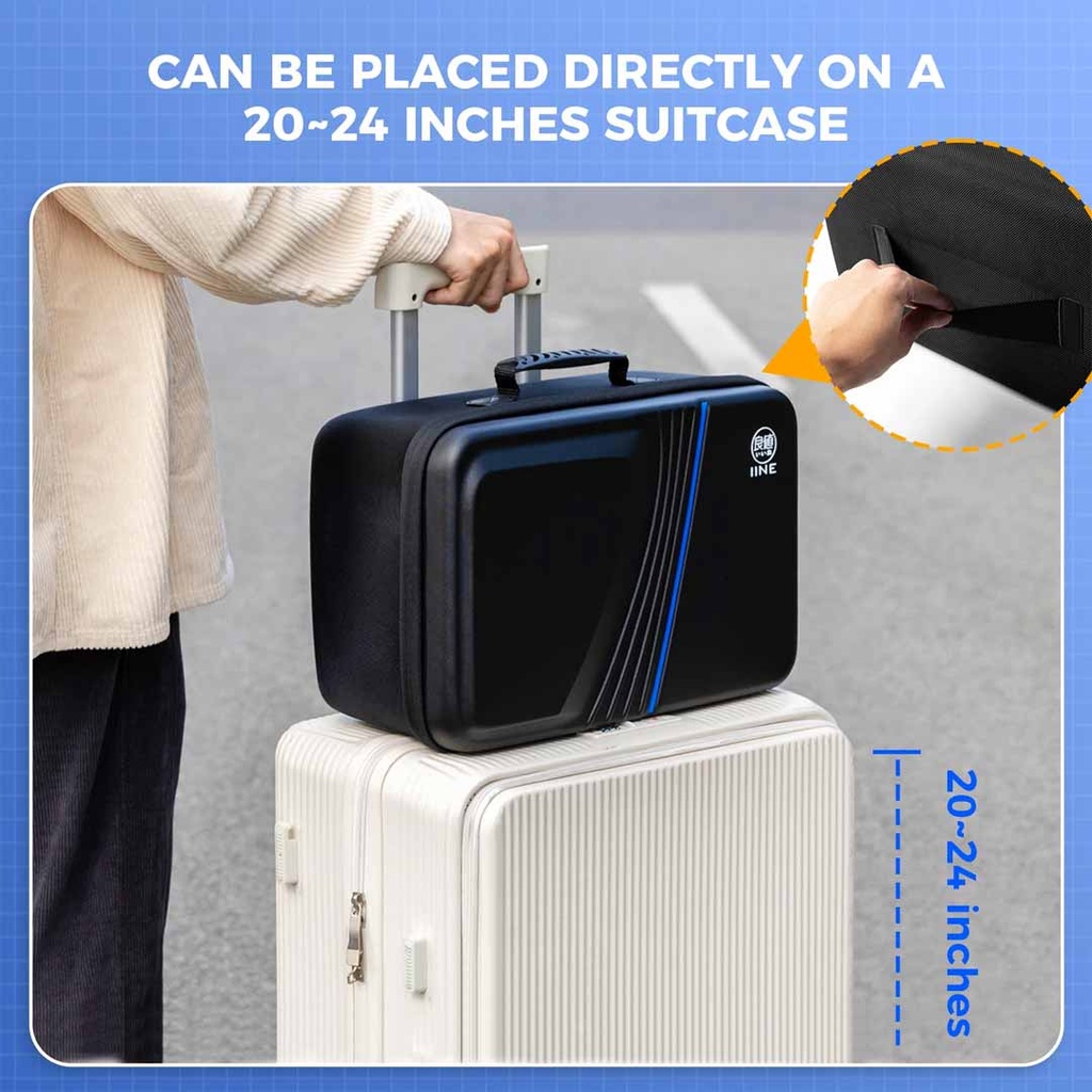 IINE Carrying Storage Bag for PS5 Slim