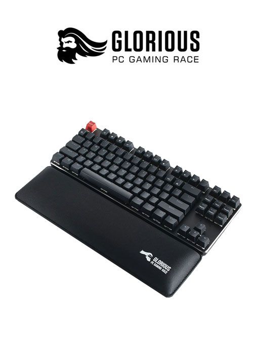 Keyboard Wrist Pad Slim TKL- Black (Glorious)