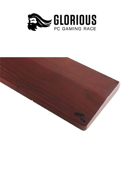 Keyboard Wrist Rest - Wood - Golden Oak (Glorious)