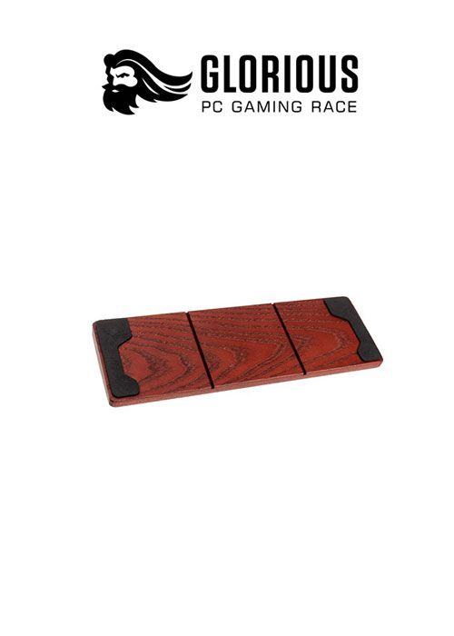 Keyboard Wrist Rest Compact  - Wood - Golden Oak (Glorious)