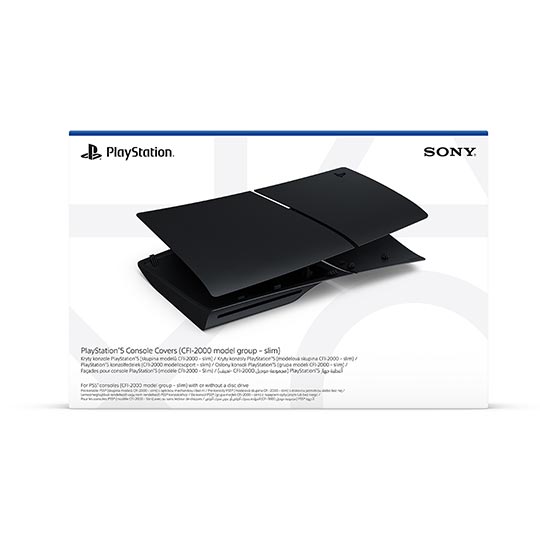 PS5 Slim Console Cover - Midnight Black