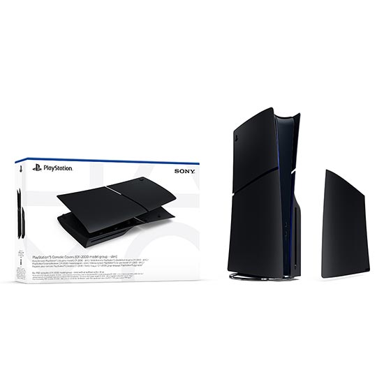 PS5 Slim Console Cover - Midnight Black