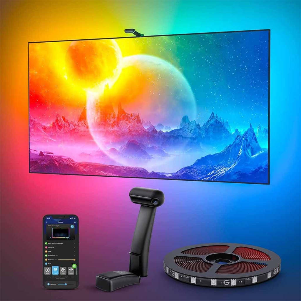 Govee Envisual TV Backlight T2 with Dual Cameras  (55 to 65 inch)