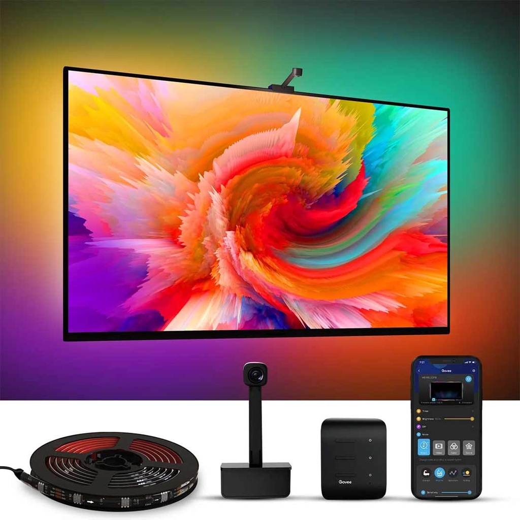 Govee Immersion TV Strip Lights (3.6M) With Cam(Wifi
+Bluetooth)