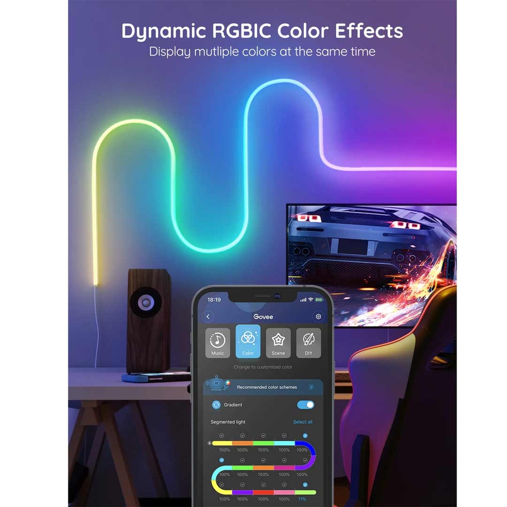 Govee Neon LED Strip Light 3m
