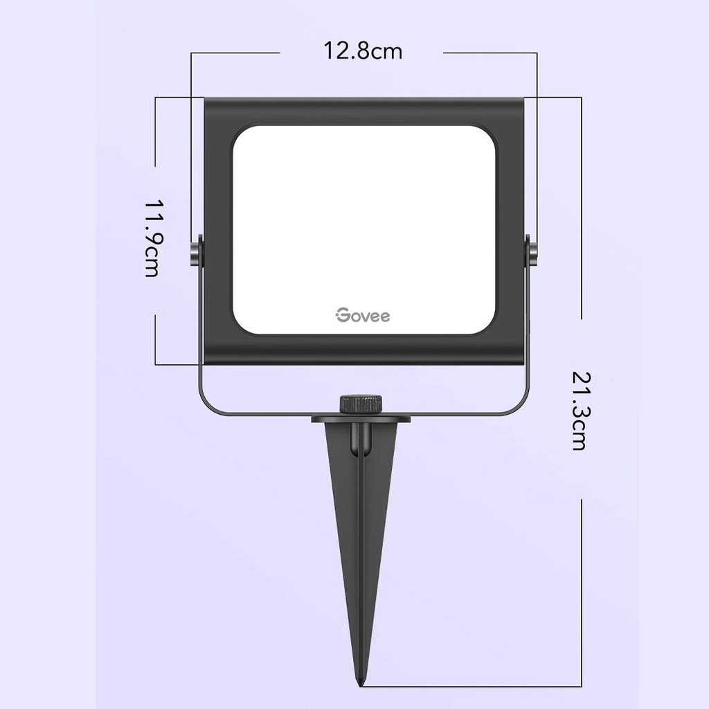 Govee RGBICWW LED Smart Flood Lights