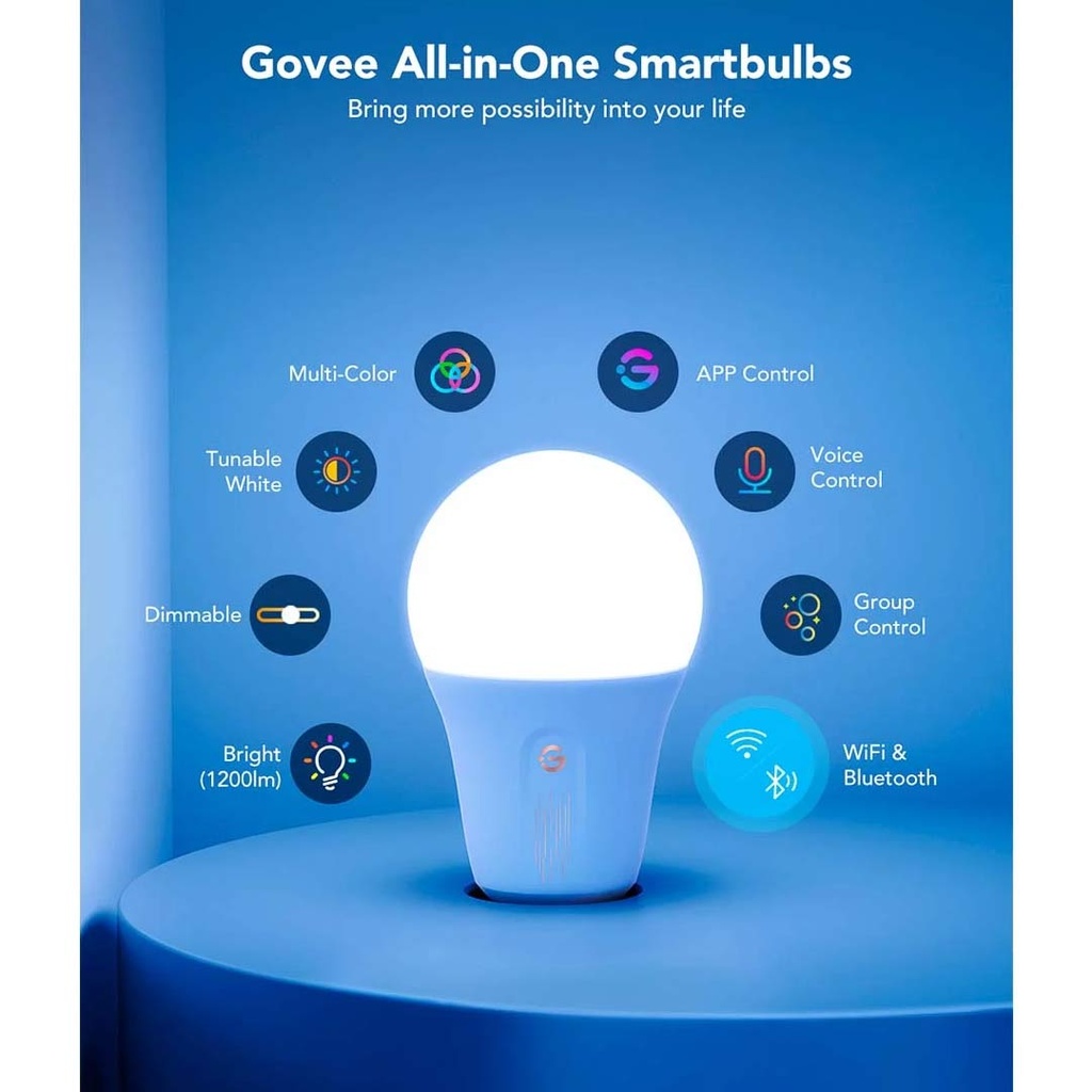 Govee Smart Wifi & BLE Light Bulb
