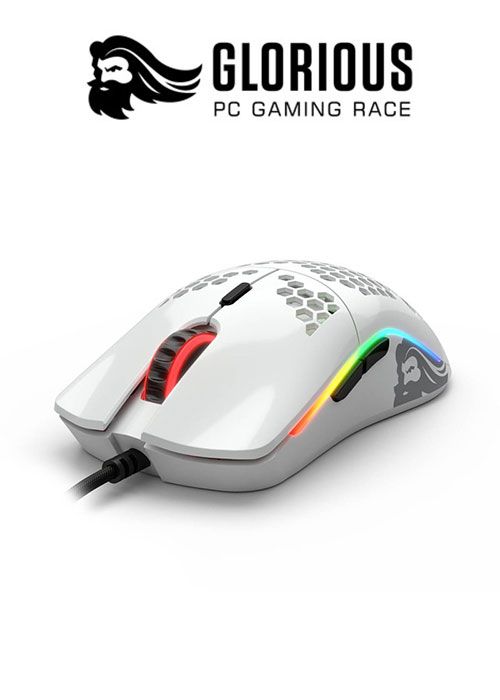 Glorious Model O Rgb Gaming Mouse Glossy White Game Store