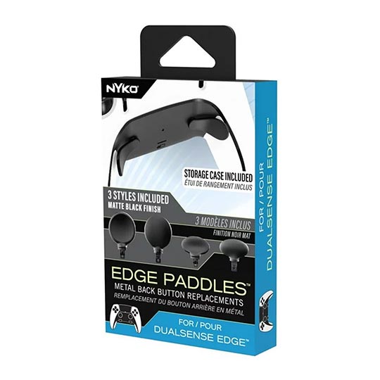Nyko Paddles Set of 3 For Dual Sense Edge Controller Black