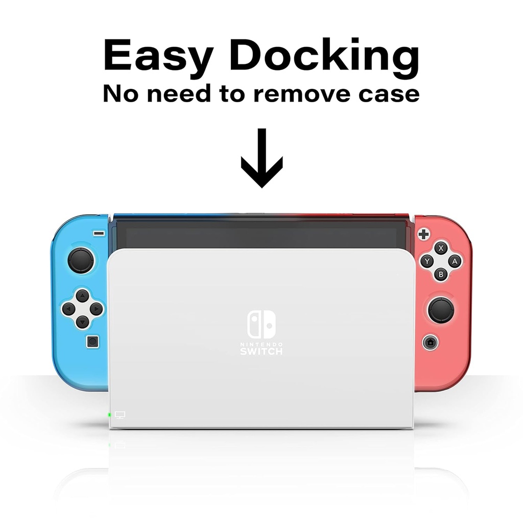 Nyko NS OLED Protective Thin Hard case Blue/Red 