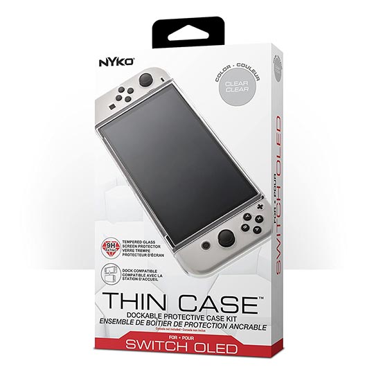 Nyko NS OLED Protective Thin Hard case Clear 
