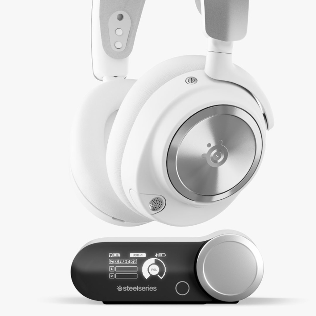 SteelSeries Arctis Nova Pro Wireless Gaming Headset White