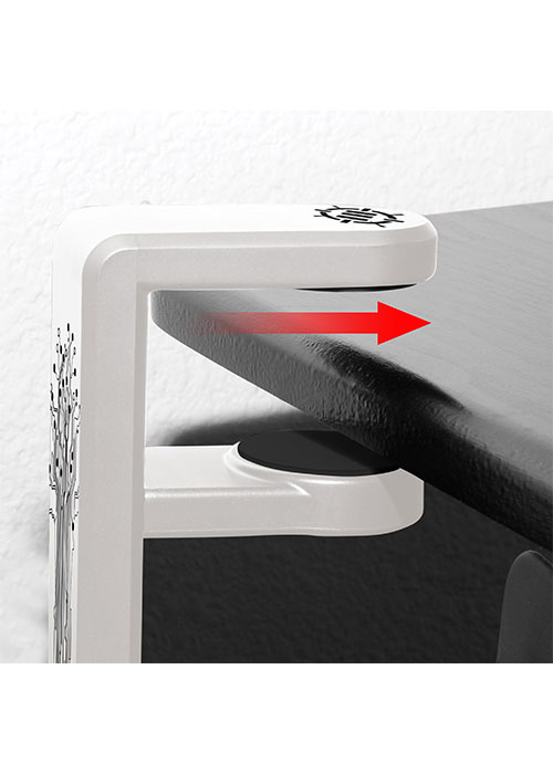 Rotating Headphone Mount - White (ENHANCE)