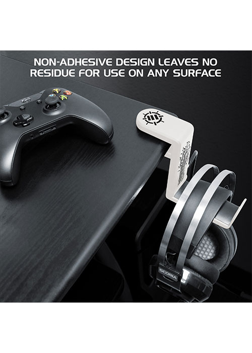 Rotating Headphone Mount - White (ENHANCE)