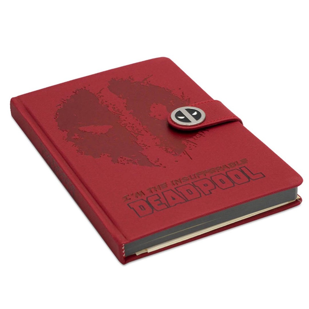 Pyramid-Deadpool (Splat) A5 Premium Notebook