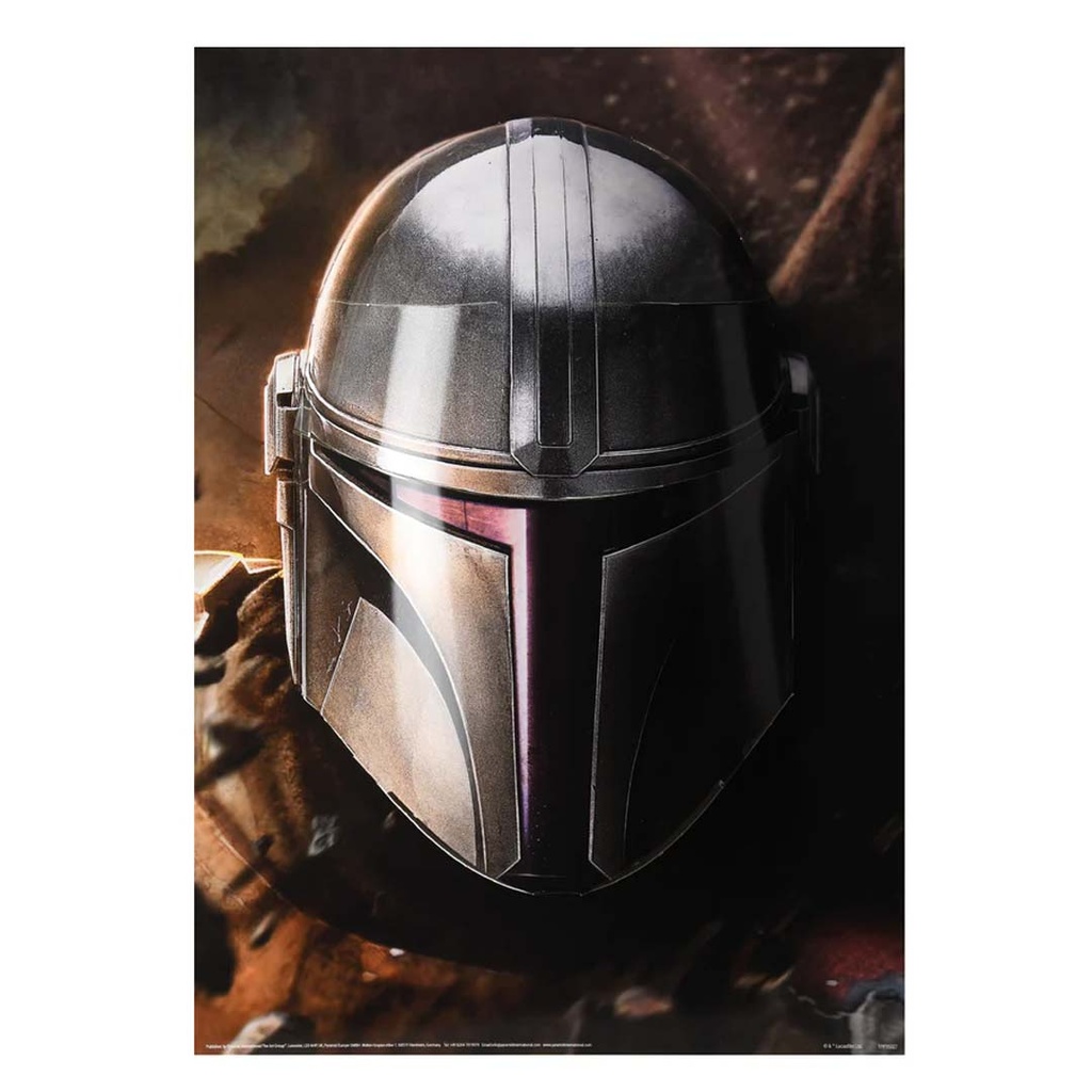 Pyramid-Mandalorian 3D Poster Popheads