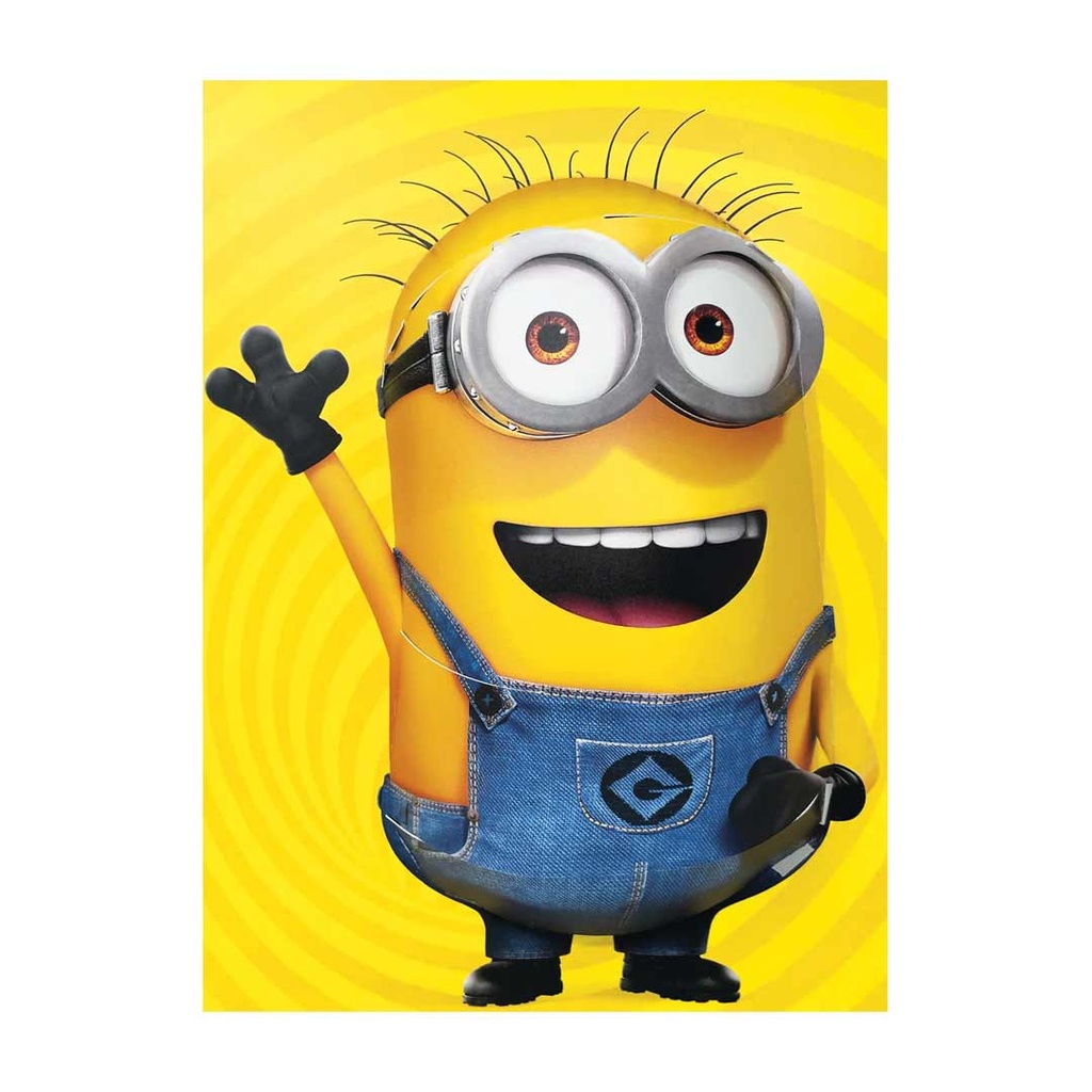 Pyramid-Minions 3D Poster Popheads
