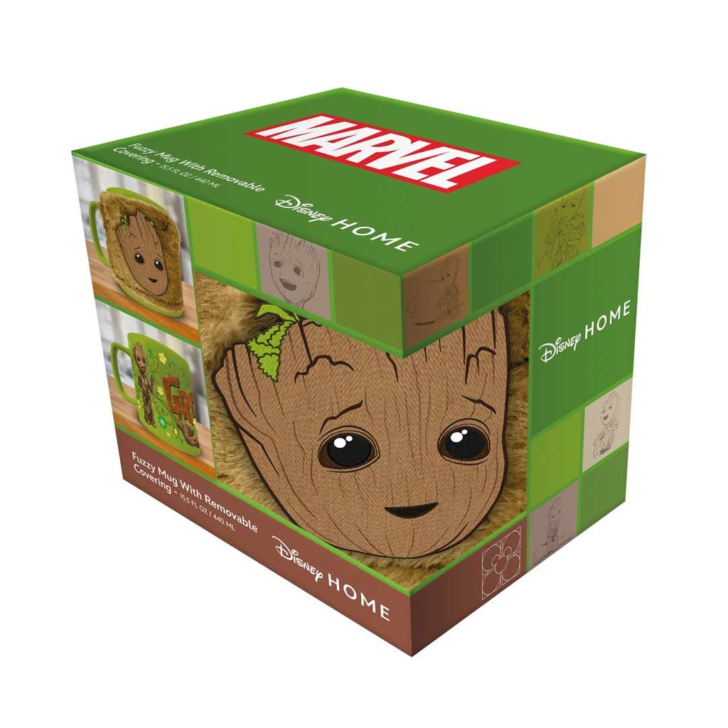 Pyramid-Groot (Face) Fuzzy Mug