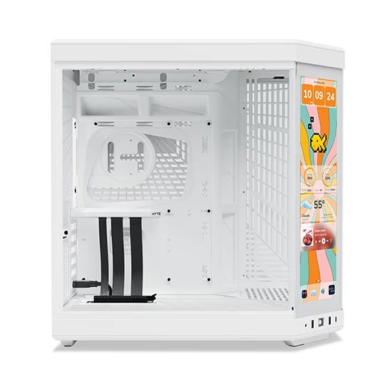HYTE 14.5” Snow White Y70 Touch Infinite PC Case