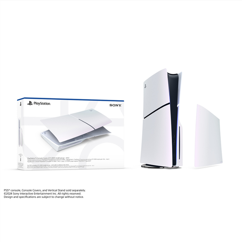 PS5 Slim Console Cover - Chroma Pearl