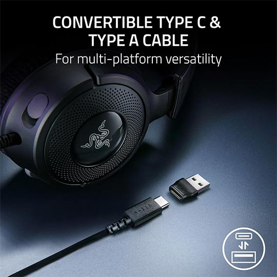 Razer Kraken V4 X Wired Gaming Headset