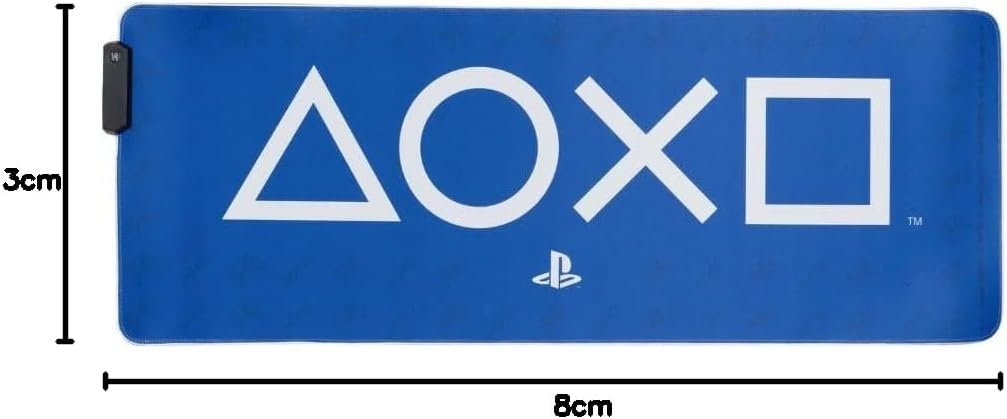 Paladone Playstation Light Up Desk Mat