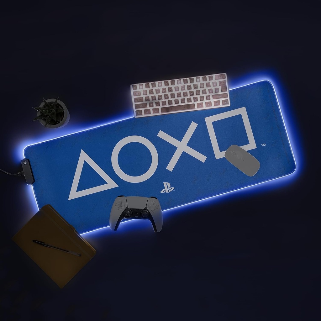 Paladone Playstation Light Up Desk Mat