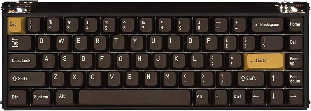 MelGeek Gaming Keyboard Made68 Pro-Earth