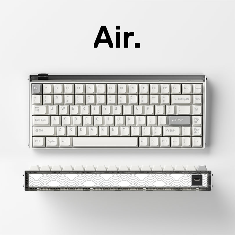 MelGeek Gaming Keyboard Made84 Pro-Air