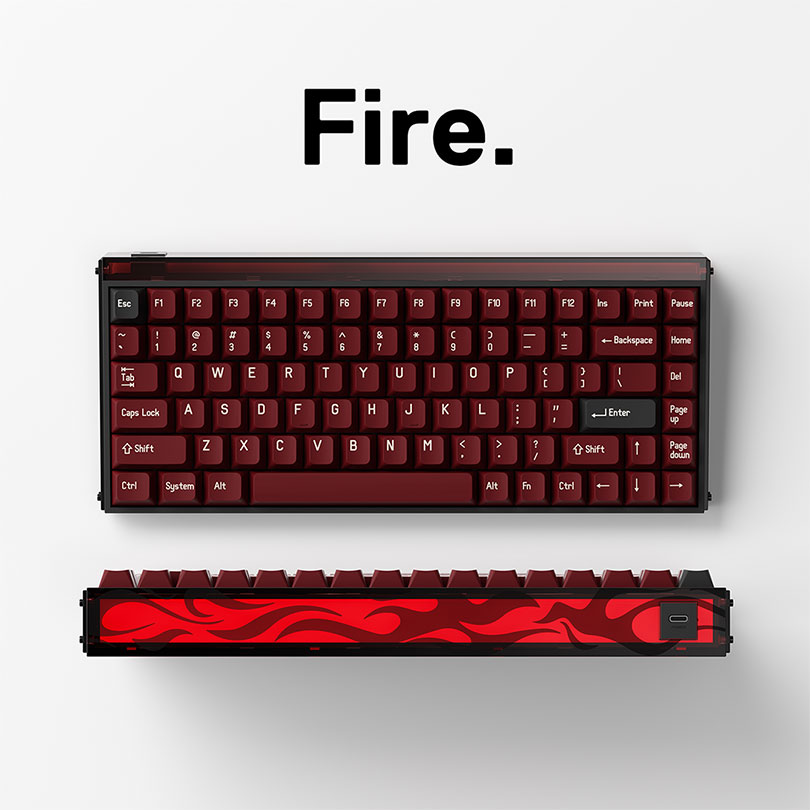 MelGeek Gaming Keyboard Made84 Pro-Fire