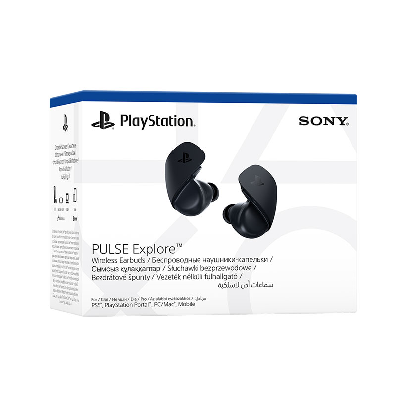 PlayStation Pulse Explore Wireless Earbuds - Midnight Black